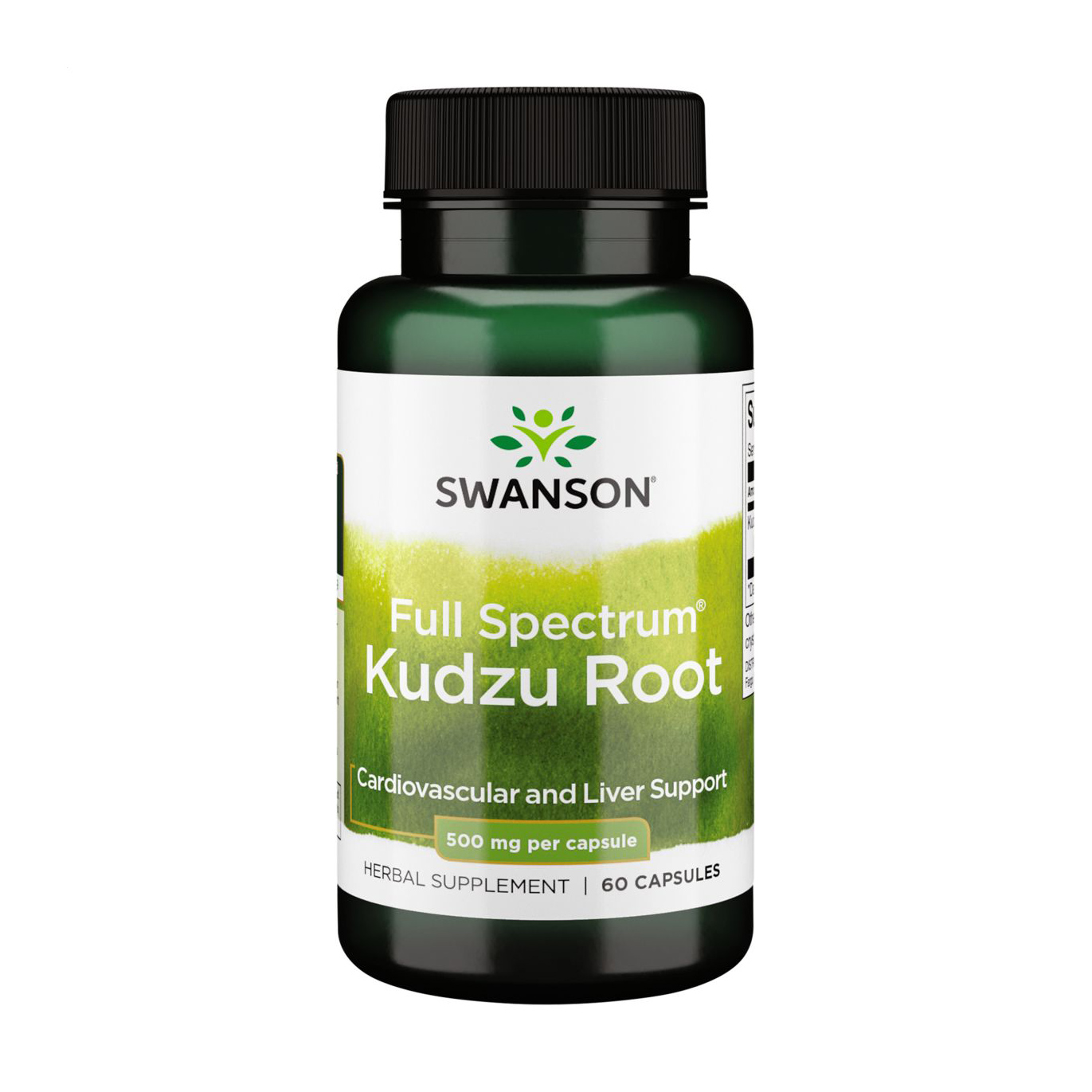Корінь кудзу Swanson Full Spectrum Kudzu Root 500 мг, 60 капсул